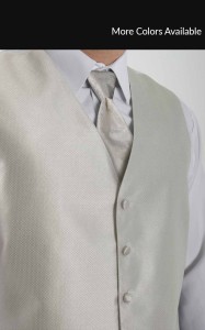 Ivory Vest Tuxedo Accessories