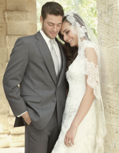 Steel Grey Tuxedo by Allure Men