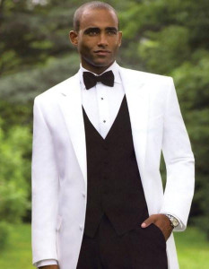 White Newport Tuxedo by Calvin Klein