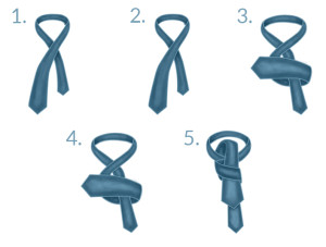 4 in Hand Knot: How to Tie a Tie