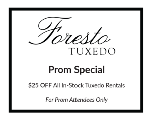 Prom Tuxedo Coupons and Specials