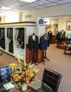 Men's suits shop, 75th anniversary.