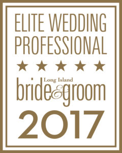 2017 Long Island Elite Wedding Professional award.