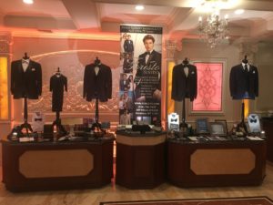 Foresto Tuxedo display: suits & accessories.