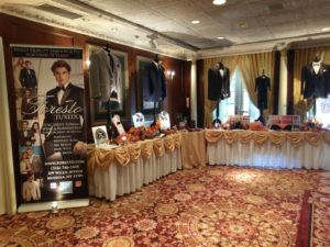 Foresto Tuxedo display, menswear event.
